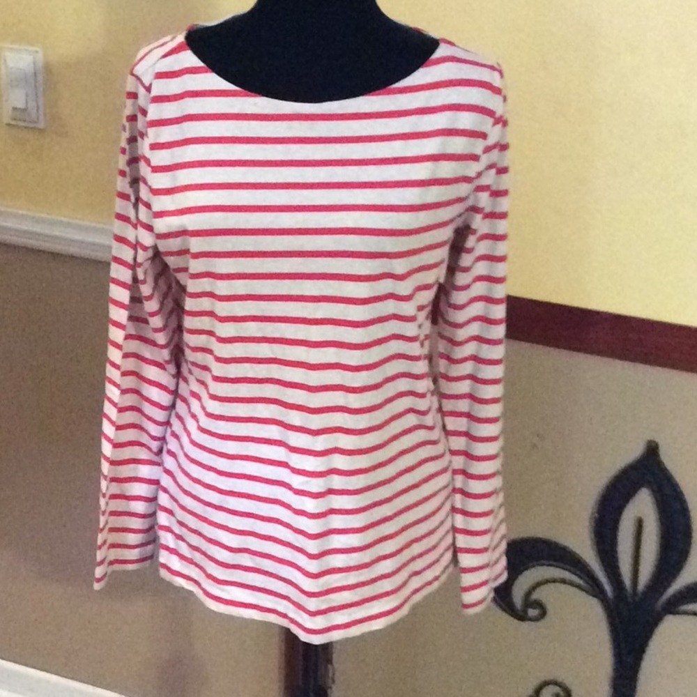 Striped JCrew long sleeve